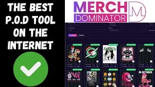 The Best P.O.D Tool: Merch Dominator Full Review | Is Merch Dominator Worth it