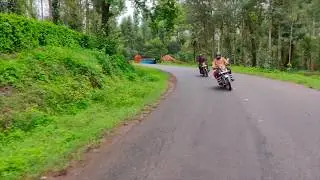 A ride in rain - Mandalapatti | Coorg | Royal Enfield | NS200 | R15