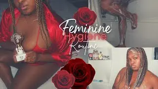my in-depth feminine hygiene routine 🌹 | exfoliate, shower, skincare