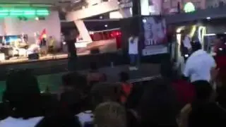 Karl Wolf's concert at Dundas Square 