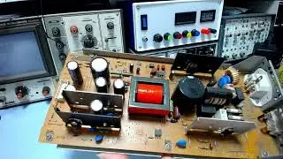 Testing the PSU from a Lexmark T522 laser printer