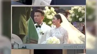 Pemberkatan pernikahan  janji suci yakub hasibuan dan jessica mila