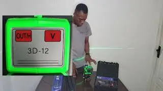 LASER TUTORIAL - HOW TO USE A LINE LASER FOR SETTING OUT HORIZONTAL AND VERTICAL LINES
