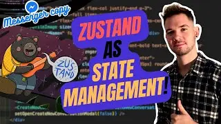 Day 30 of Coding a Messenger Copy - Zustand as state management! |  React/Express