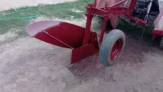 Новий саморобний плуг на ліву сторону.