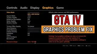 GTA 4 Graphic Bug & Screen Resolution fix Fix - Working 1000 %