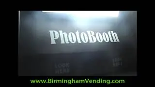 Digital Centre Photo Booth with Coupon Feature by Birmingham Vending