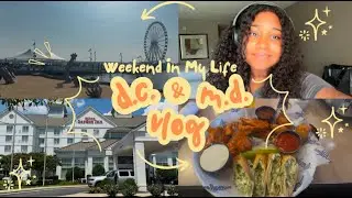 SH*TTING FIRE AT THE NATIONAL HARBOR || Maryland & D.C. Vlog