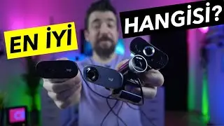 EN ÇOK BU WEBCAMLER SATIYOR! Logitech C310 VS 505e VS A4 Tech PK-910H VS Everest SC-HD03 inceleme