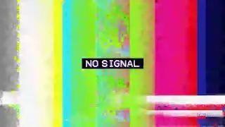 VHS signal no data error Green Screen Free to Use(4)