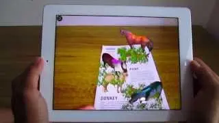 Augmented Reality for Book Publishers : Kids animal book