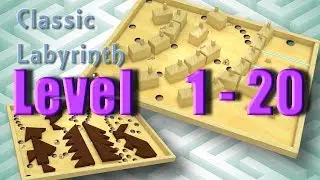 Classic Labyrinth 3d Maze Level 1 - 20 Классический лабиринт 3d