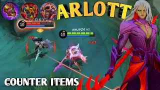 ARLOTT COUNTER ITEMS | BUILD THESE ITEMS TO COUNTER ARLOTT