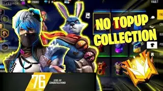 No top up collection freefire |ff no topup collection | #notopup | no topup collection battle