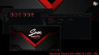 Gaming Theme For Low & End  PC #001 | Give Your Windows 10 A ASUS Gaming Look
