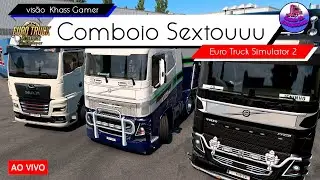 Gameplay - Euro Truck Simulator 2 - Comboio de Sexta