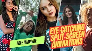 Free Filmora Template - Eye-Catching Split-Screen Animations - Filmora wondershare