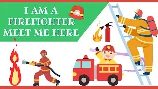I AM A FIREFIGHTER MEET ME HERE ||  Learn More Fun Facts About Me ||