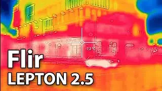 Flir Lepton 2.5 thermal camera on Blackview BV6600 PRO