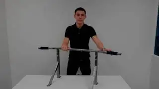 Как надеть ручки на турник?