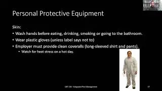 Pesticide Regulations & Safety