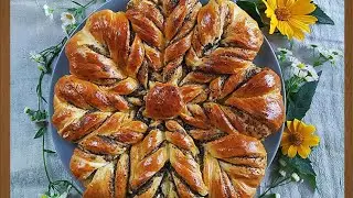 Очень вкусный ароматный праздничный маковый пирог 