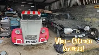Vlog: GSA, 2CV and Health update...