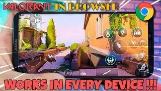 How to play Valorant in your browser !! Now Download Needed ! | Andro PlayZ