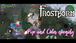 Frostborn Survival - Pvp 3vs5 and Odin 👀 (S1 #10)