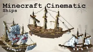 Minecraft Cinematic | Epic Medieval Ships | + Free Map Download