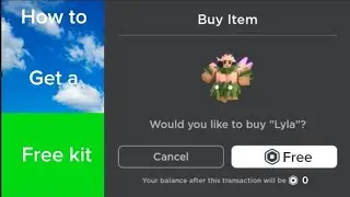 How to get a free kit