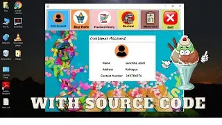Simple Java project 2021🔥|Ice cream parlour management using java Netbeans, MySql database