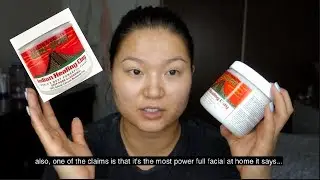 ENG SUBS*TRYING INDIAN HEALING CLAY ON OILY SKIN WITH ACNE | AMKA