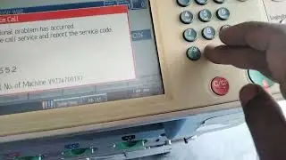 SC 552 error code solution ricoh 2551/2550/2050