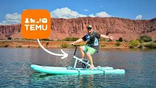 I Bought The Most Expensive Water Bike On Temu!