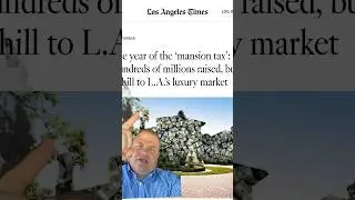 #larealestate #orangecounty #losangeles #mansion #mansiontax #taxes #sellers #shorts