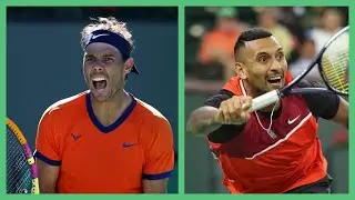 Rafael Nadal vs Nick Kyrgios Set 1 Highlights | 2022 Indian Wells Quaterfinals