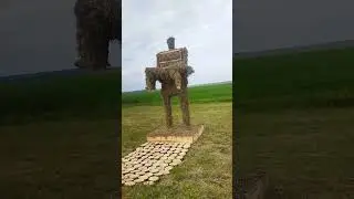 Фигуры из соломы. 2023 Беларусь