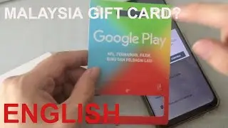 HOW TO USE A MALAYSIA GOOGLE PLAY GIFT CARD