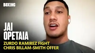 "Sign The Contract!" -  Jai Opetaia Sends Chris Billam-Smith Message
