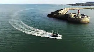 JH2020 Shorts [4K] : Trawler entering Dun Laoghaire Harbour