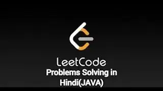 1221. Split a String in Balanced Strings LeetCode Hindi