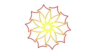 Simple Python Turtle Graphic and Code: Spark 1