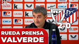 VALVERDE en RUEDA DE PRENSA: VICTORIA ante el ATLÉTICO, NICO WILLIAMS | ATHLETIC 2- ATLÉTICO 0