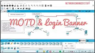 Configuration of MOTD | Login Banner | Cisco Packet Tracer