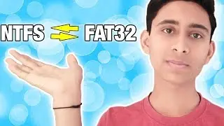 How To Convert Fat32 to NTFS | NTFS to Fat32 | in PC | Hindi | By Aayush Technical