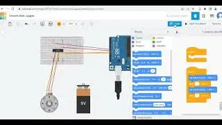 how to control stepper motor with the help of Arduino uno R3 by using Tinkercad website
