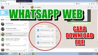 Cara download File Dokumen di WA WEB