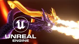Procedural Dragon - Unreal Engine 5