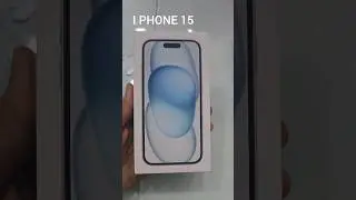 I PHONE 15 UNBOXING